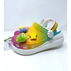 Crocs Care Bears Clog Size Multicolor Light Up S'allume shoes Women's 7 - RARE
